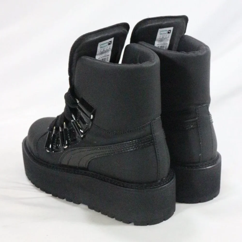 PUMA x Rihanna FENTY Sneaker Boots in Black Sz 6 US Women - Picture 5 of 8